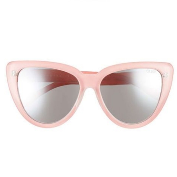 QUAY AUSTRALIA Stray Cat Pink Mirrored Sunnies - Picture 8 of 8